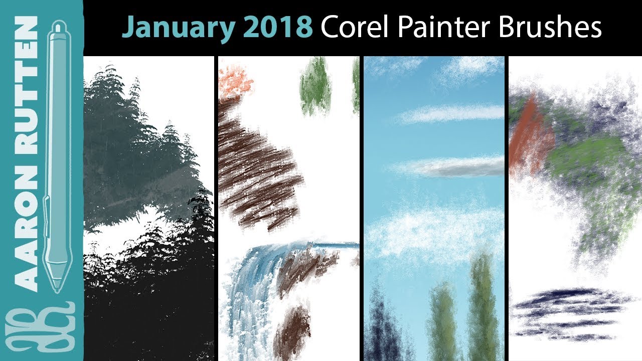 corel painter 2018 brushes